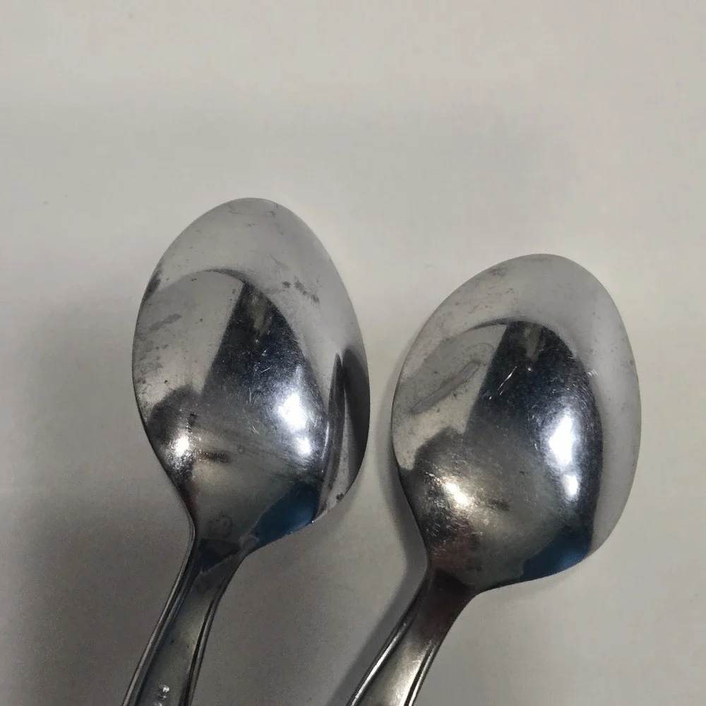 Vtg Montgomery Ward MWCO H Stainless Steel Japan Flatware Spoons And‎ Forks